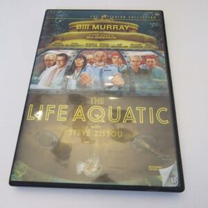 The Life Aquatic with Steve Zissou Criterion Collection DVD Wes Anderson Bill Mu
